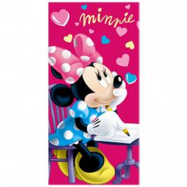 Minnie egér - Minnie Mouse pamut strand törölköző 70*140 cm